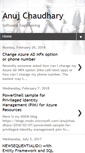 Mobile Screenshot of anujchaudhary.com